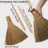 Natural Whisk Sweeping Hand Broom, Vietnamese Broom for Cleaning, Decorative Broom, 12.2" Width, 26.38" Length