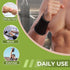 NeoTech Care Wrist Band Support Sleeve - Elastic & Breathable Compression Brace for Tennis, Gym, Sport (Black, Size M)