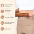 KEAJVXT 20 Guasha Wood Massage Stick Tools Wooden Therapy Scraping Lymphatic Drainage Massager, Double Row Beads Point