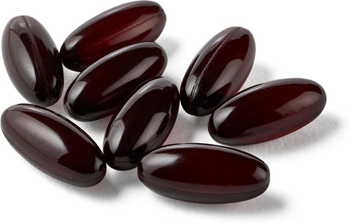 Omega-3 900mg 4in1, 60 2x Omega-3, 60 Count Megared Fish & Krill Oil Supplement - MegaRed Advanced softgels, More