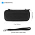 ProCase Hard Case for Electric Trimmer and Shaver, Travel Organizer Bag for QP2520 QP2530 QP2620 QP2630 - Black