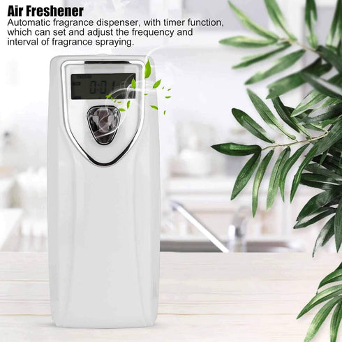 Automatic Air Fragrance Dispenser with Timer, Wall-mounted/Standing Auto Air Freshener Perfume Sprayer Machine