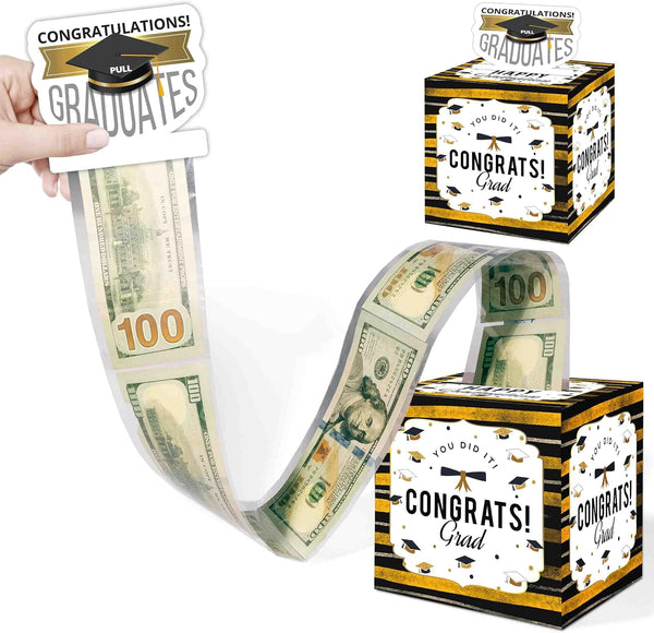 Muruseni Money Box for Cash Graduation Gift, Graduation Money Holder for Cash with