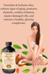 Pure Moroccan Organic Argan Oil - Anti-Aging Face Oil, Argan Oil for Hair Care, Massage, 4 Fl Oz