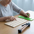 Trandraft 4 28 Braille Slate and Stylus Kit with Line Cells Braille Slate and Stylus Alphabet Board Writing Label Maker