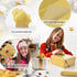Gold Tissue Paper for Gift Bags, 30 Sheets Bulk Packaging Paper, 14 x 20 Inch for Weddings, Birthdays, Christmas Crafts