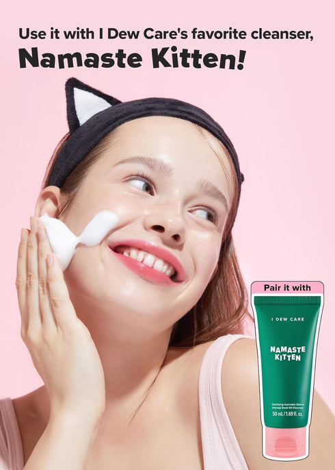 I DEW CARE Bubble Foam Maker - Cat-ppuccino for Facial Cleansing, Gifts for Women and Girls