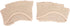 Toe Compression Socks, Toe Separating Heelless Socks Breathable SweatAbsorbent Relief Foot Pain Forefoot Pads (Open