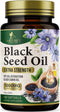 Black Seed Oil Softgels 1000mg, Premium Nigella Sativa Blackseed for Skin & Immune Support, Non-GMO, 180 Softgels