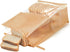 SixWeKit 50 Pack 11" 8.66" 4.33" Packaging Kraft Paper Bread Bags with Clear Window, x x Bakery Sourdough Bags Tin Tie