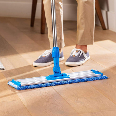Microfiber Wholesale 20" Premium Microfiber Wet Mop Pad (2 Pack) | Refills for Professional Microfiber Mop