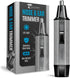 ToiletTree Products Men's Grooming Trimmer - Stainless Steel Nose & Ear Hair Trimmer with LED Light - Heavy-Duty Casing
