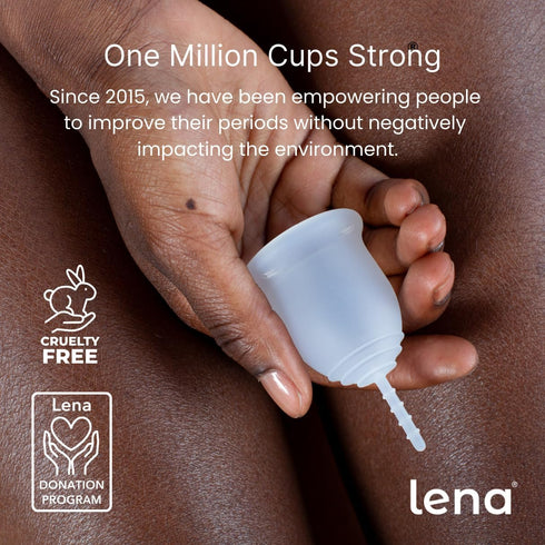 Lena Menstrual Cup Storage Bag Cotton Drawstring Pouch for Menstrual Cups, Period Cup Carrying Case, Breathable Cup