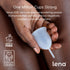 Lena Menstrual Cup Storage Bag Cotton Drawstring Pouch for Menstrual Cups, Period Cup Carrying Case, Breathable Cup