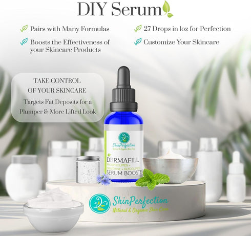 Skin Perfection Adipofill Wrinkle Filler - Anti Aging Serum for Under-Eye Hollowness & Nasolabial Lines