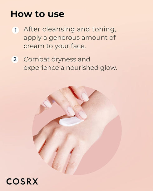 COSRX Balancium Comfort Ceramide Cream, 2.82 oz, Centella Asiatica Matte Balm, Korean Skin Care