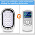 Dual Channel TENS EMS Unit with Large Screen, 24 Modes, 36 Levels Intensity Muscle Stimulator for Pain Relief with 10