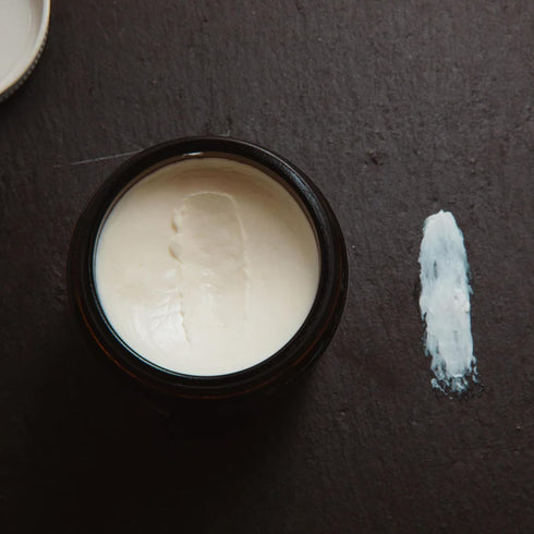 Shear Revival Crystal Lake Cream Pomade | Men's Hair Styling Medium Hold | 3.4oz - Natural Finish with Aloe Leaf Juice