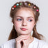 WILLBOND 300 Mini Hair Claw Clips for Girls, Rainbow Tiny Plastic Jaw Clips for Braids and Women