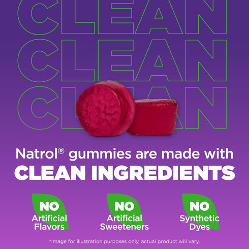 Natrol MelatoninMax Sleep Gummies for Adults, Blueberry Flavor, 10 mg, 80 Count, Up to 80 Day Supply
