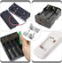 SULIKJHUI 20 Sets Set, 12x11mm 12x28mm (5) Battery Contacts Plate Battery Spring Conversion Kit for AA/AAA Devices
