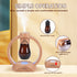 HAPPTWS Set- 3 Settings Setup 7 Essential Oil Diffuser Diffuser Timer Battery Powered Cordless Color LED Lights