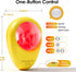 Red Light Vibrating Massage Ball - Handheld Trigger Point Tool for Deep Tissue Massage and Myofascial Release, Portable