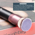 KINGMAS Premium Kabuki Makeup Brush, Flat Top Foundation Brush for Liquid, Cream, Powder, Blush Buffing (Black, A (Flat