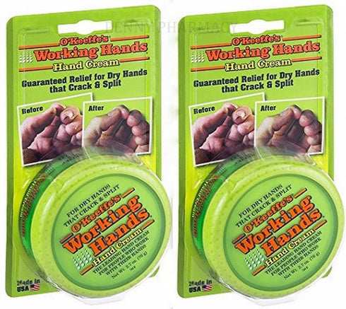 O'Keeffe's Working Hands Hand Cream, 2.7 Ounces (Pack of 2)