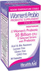 WomensProbio 50 Billion with Prebiotic, 30ct Once Daily Capsule for Feminine Health, Bloating, Yeast Infection