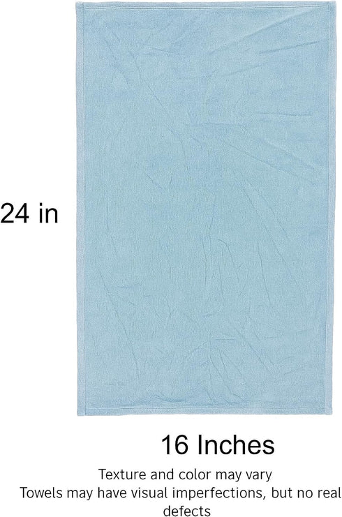 XERO 100% 24"x16" 12 Pack Recycled Surgical Towels - Eco-Friendly Cleaning Cloths for Professional Window Cleaners