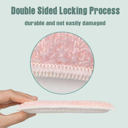 WANWLI 6-Pack) Dish Sponge Kitchen Sponges,Scrub Sponges Bamboo Fiber,Double Sided Cleaning,Non Scratch,Durable