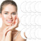 Syhood 12 Pieces Silicone Eye Wrinkle Pads, Anti Aging Reusable Under Eye Patches for Mouth and Eyes
