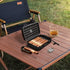 Flauno Travel Cigar Humidor Case, Portable Box with Humidifier Disc & Cutter, Waterproof and Airtight for 10 Cigars