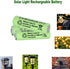 16 Packs AA Solar Batteries 1.2V 400mAh Ni-MH Rechargeable for Outdoor Solar Lights, String Lights, Pathway Lights