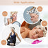 WHAVEL 6 Pack Leopard Spa Headband, Microfiber Bow Headbands for Washing Face, Skincare, Makeup Removal (Type 8)