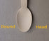 Gmark Disposable Wooden Spoons, Paper Wrapped, Pack of 100, 6.5" Spoons, 100% All-Natural, Eco-Friendly, Biodegradable