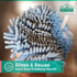 CHOMP! Microfiber Mop Refill Pack: 5 Minute CleanWalls 2-Pack Giant Noodle Blue Duster, Reusable Washable Dusting Pads