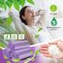 Small Trash Bags, 105 Count, 4 Gallon, Unscented Mini Garbage Bags for Bathroom, Wastebasket Bin Liners