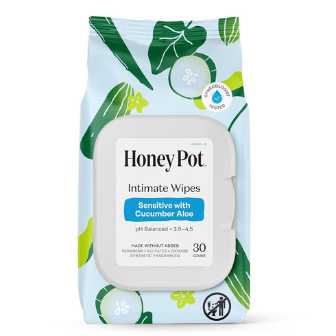 The Honey Pot Company - Feminine Wash & Feminine Wipe Bundle - Includes Ph Balance Feminine Wash and Wipes for Women