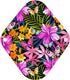 10 Pcs Reusable Menstrual Pad Set, 1Pc Mini Wet Bag + 9Pcs Light Flow Waterproof Mama Cloth Pads