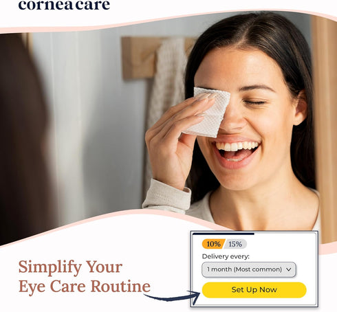 Rise Eyelid Wipes with Tea Tree Oil & Hyaluronic Acid | Dry Eye Relief | Travel Ready | 30 Count | FSA & HSA Eligible