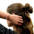 Kitsch Spiral Hair Ties for Women, No Crease Hair Tie, 8 pcs in Blonde