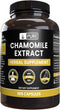 PURE ORIGINAL INGREDIENTS Chamomile Extract, 365 Capsules, No Fillers, Always Pure, Lab Verified
