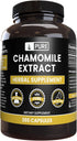 PURE ORIGINAL INGREDIENTS Chamomile Extract, 365 Capsules, No Fillers, Always Pure, Lab Verified