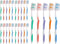Urban Essentials Bulk Toothbrush Package with Covers, 25 Pack, Extra Soft Toothbrush with Ergonomic Handle