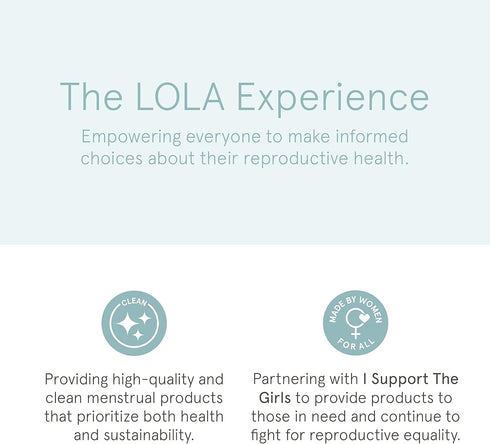 LOLA Reusable Cotton Bikini Period Panties for Women - Comfortable Washable Underwear