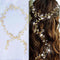 Yean Wedding Hair Vine - Long Bridal Headband Hair Accessories for Bride and Bridesmaid (Gold)