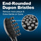 Replacement Toothbrush Heads 10 Pack Compatible with Gleem Electric Toothbrush, 5 Black + 5 White