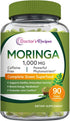 Doctor's Recipes Moringa Capsules, 10,800 mg Strength Per Serving, 50:1 Extract, 90 Non-GMO Caps
